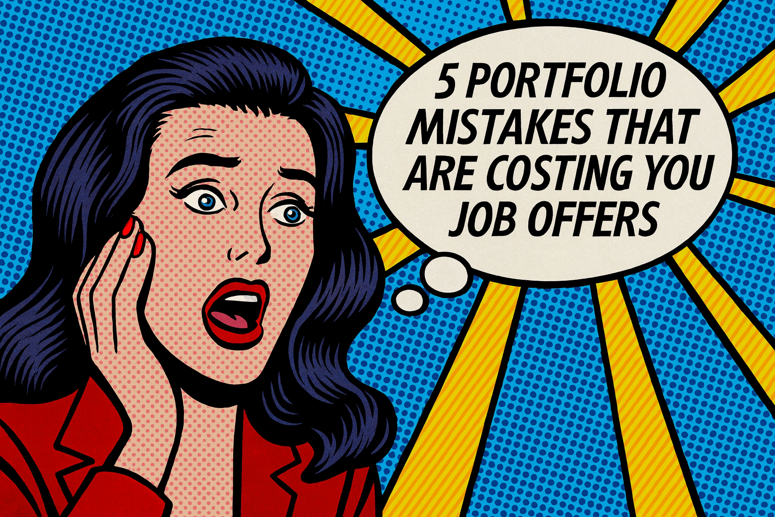 5 Portfolio Mistakes That Are Costing You Job Offers