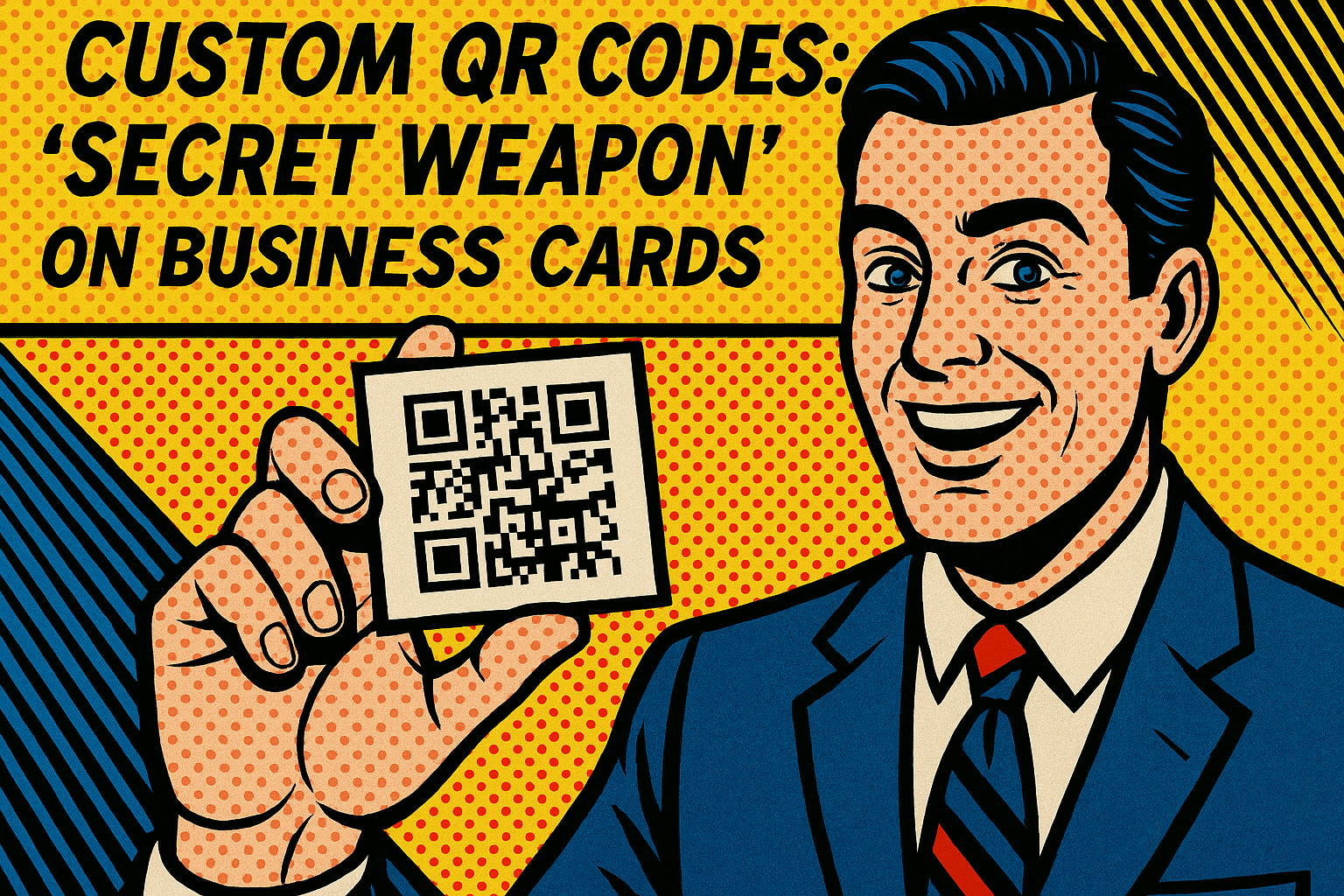 Custom QR Codes: Your Secret Weapon on Business Cards